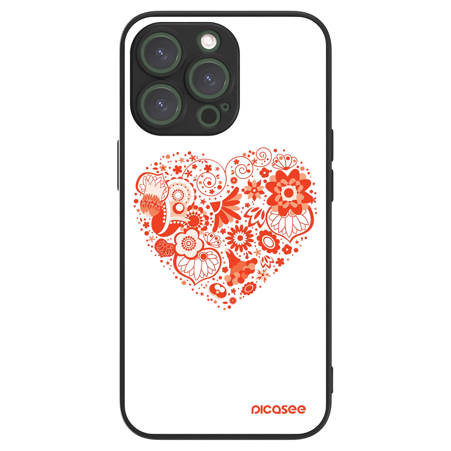 Picasee ULTIMATE CASE MagSafe pro Apple iPhone 13 Pro - Veľké srdce