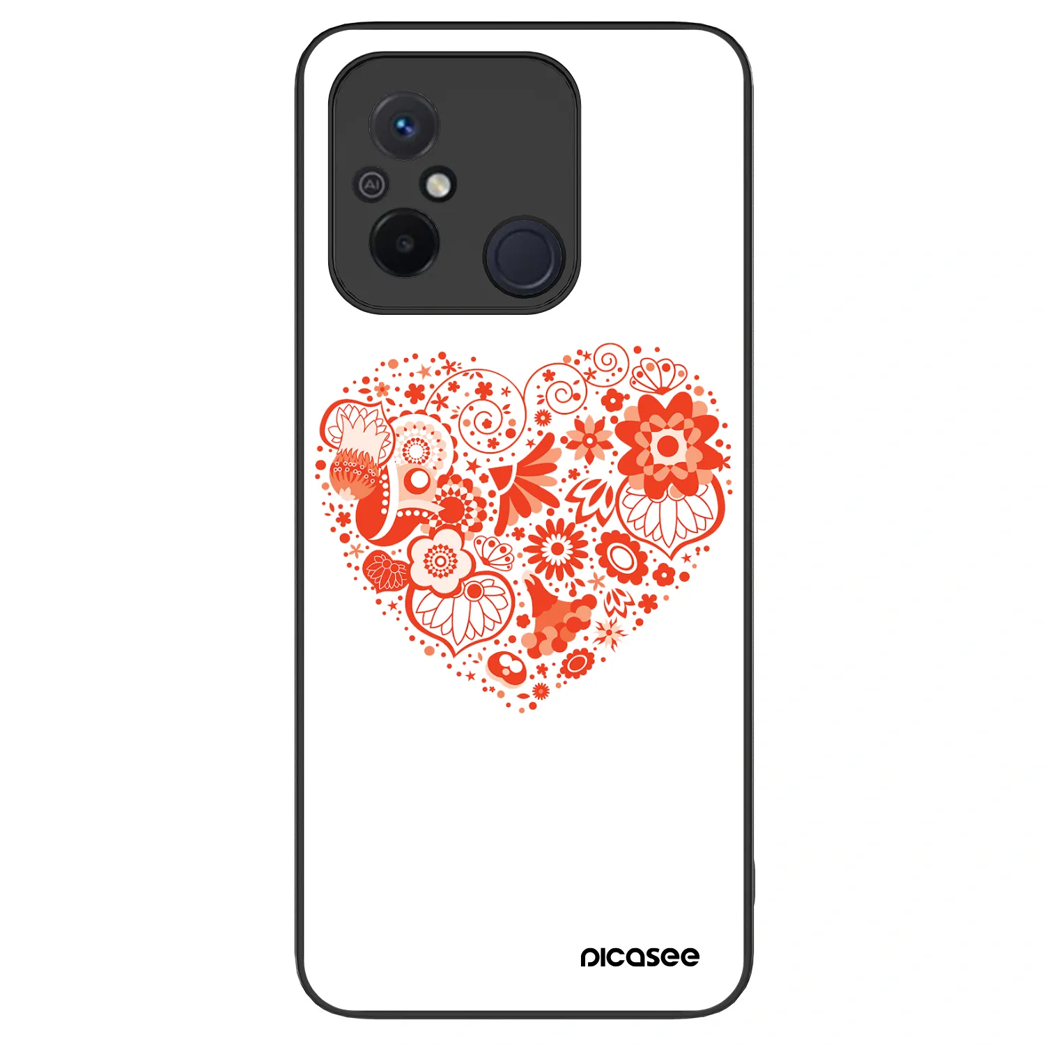 Picasee ULTIMATE CASE pro Xiaomi Redmi 12C - Veľké srdce