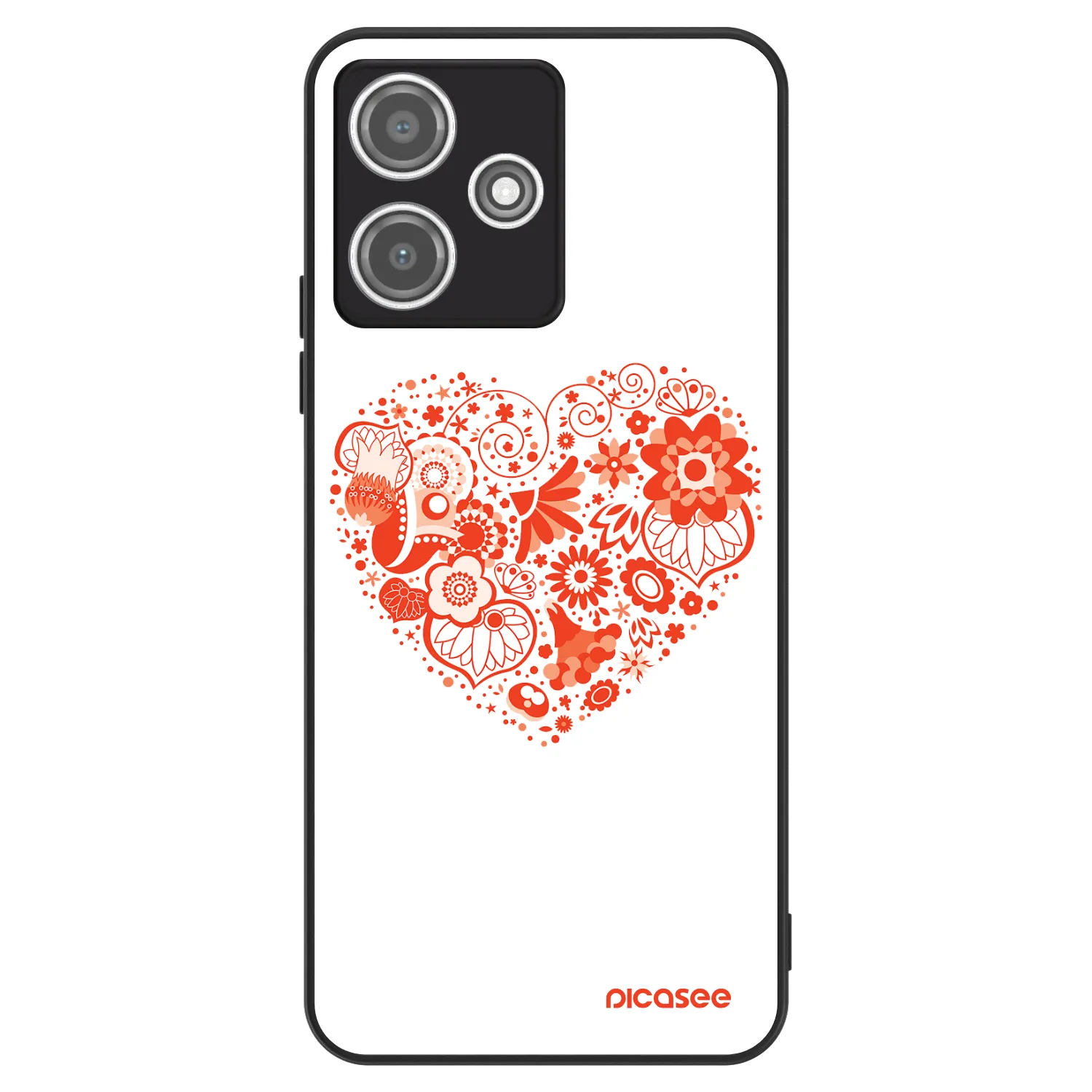 Picasee ULTIMATE CASE pro Xiaomi Redmi 12 5G - Veľké srdce