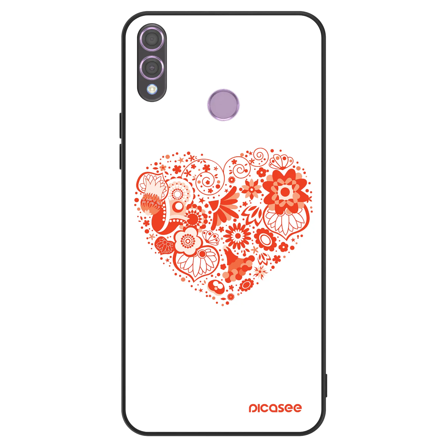 Picasee ULTIMATE CASE pro Honor 8X - Veľké srdce