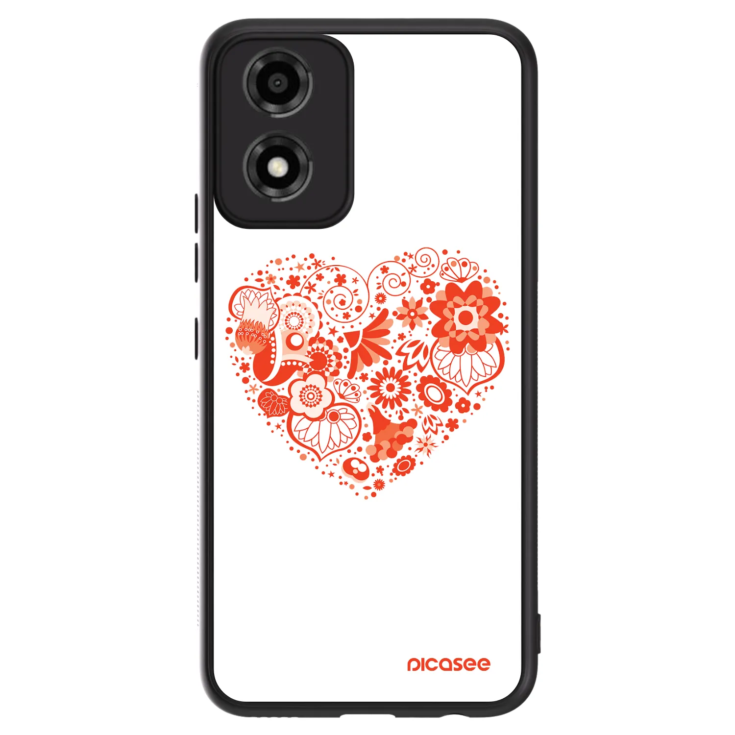 Picasee ULTIMATE CASE pro Motorola Moto E14 - Veľké srdce