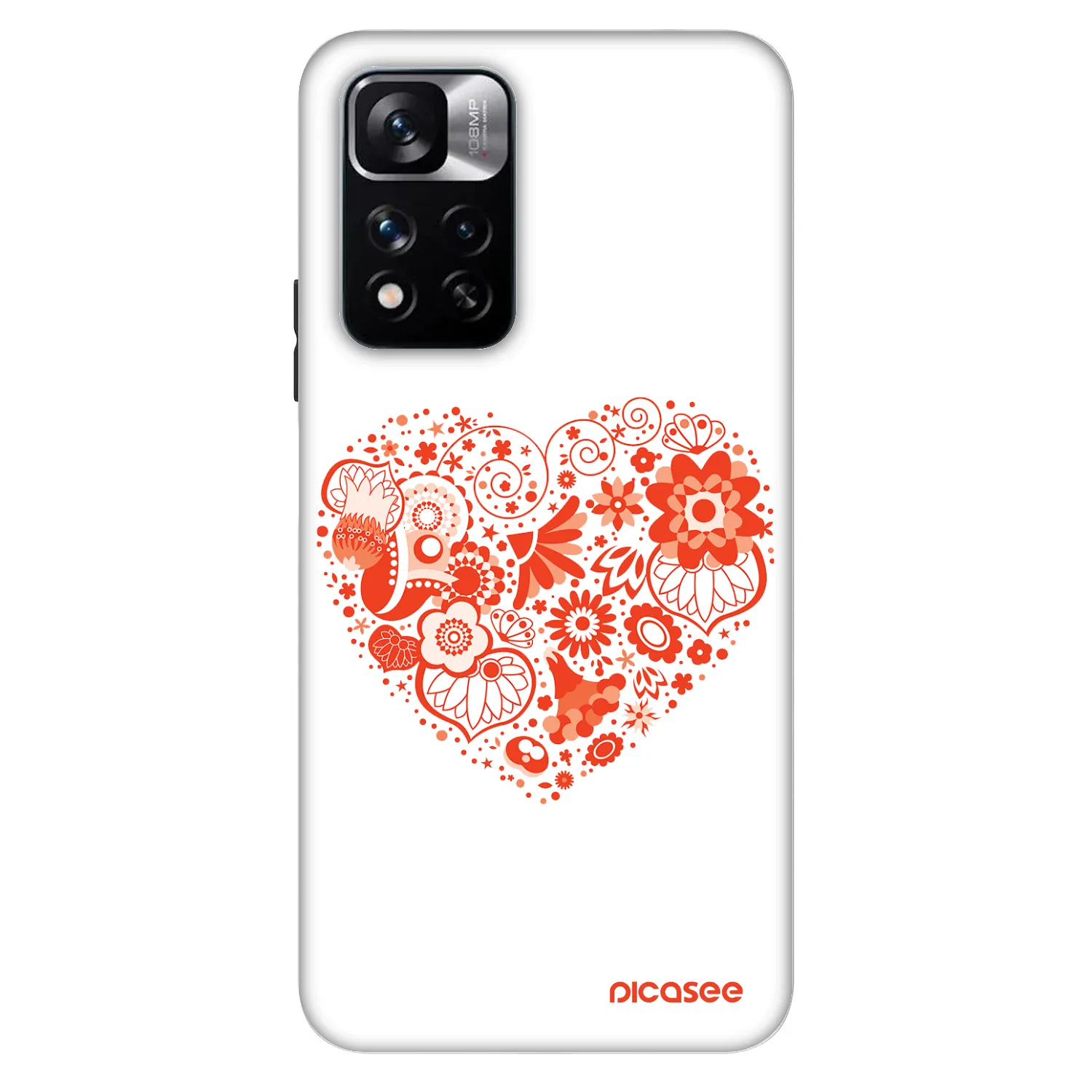 Picasee Fashion Case pre Xiaomi Redmi Note 11 Pro 5G - Veľké srdce