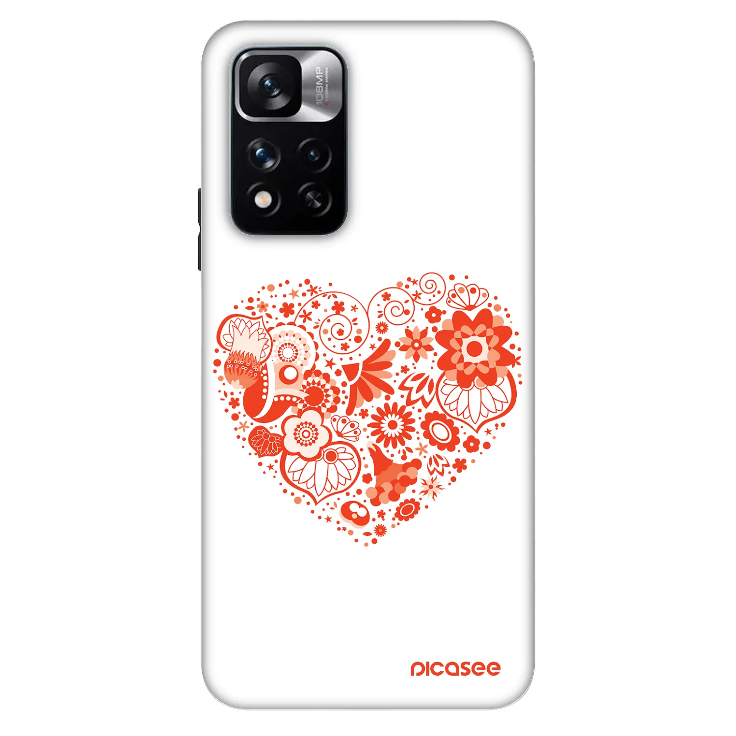 Picasee Fashion Case pre Xiaomi Redmi Note 11 Pro - Veľké srdce