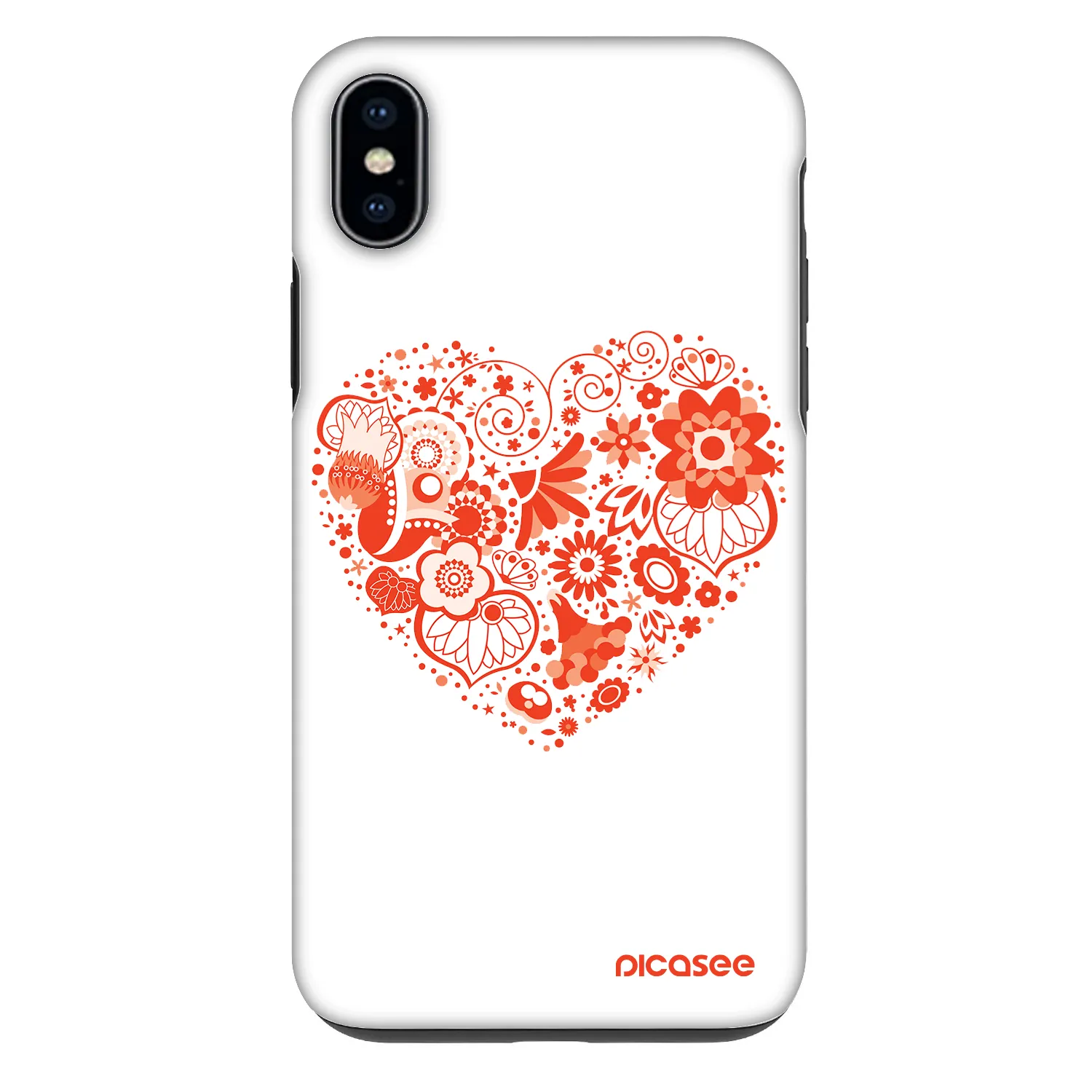 Picasee Fashion Case pre Apple iPhone XS Max - Veľké srdce