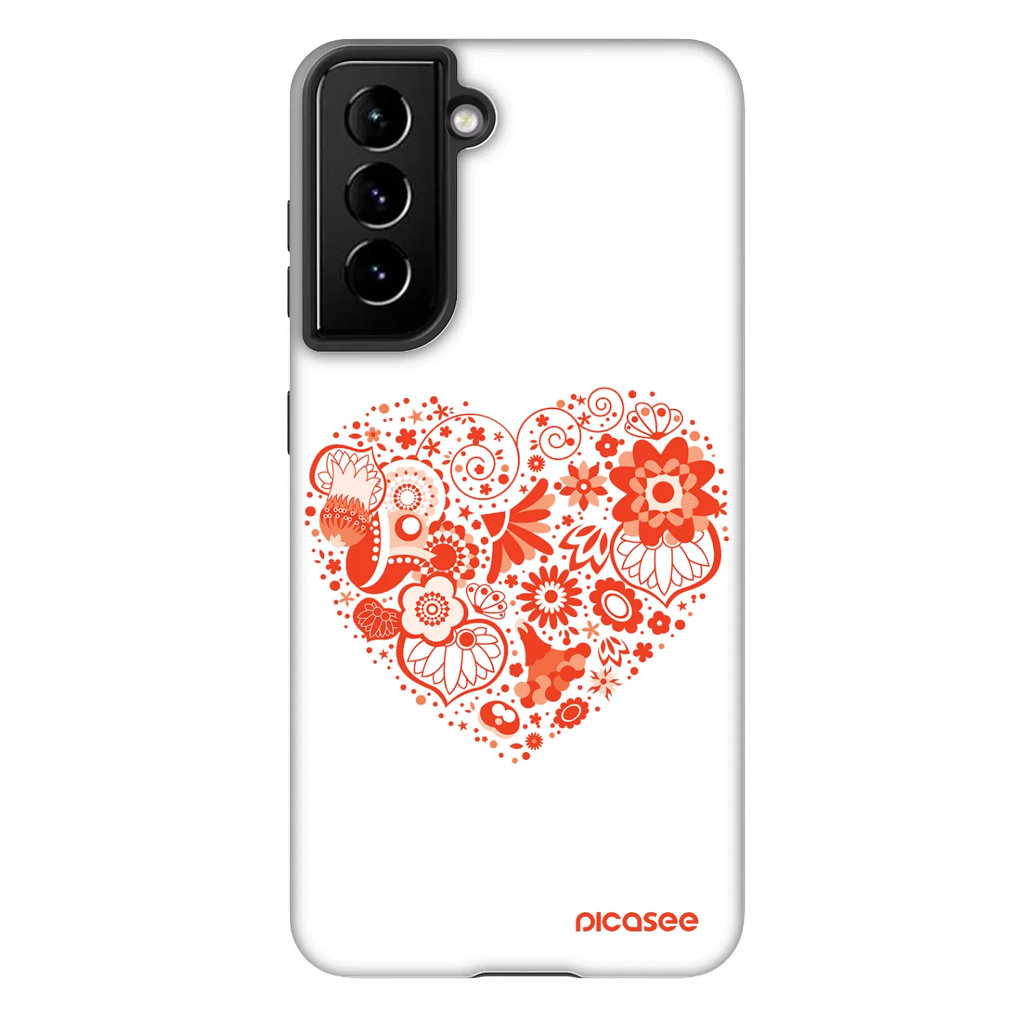 Picasee Fashion Case pre Samsung Galaxy S21 FE 5G - Veľké srdce