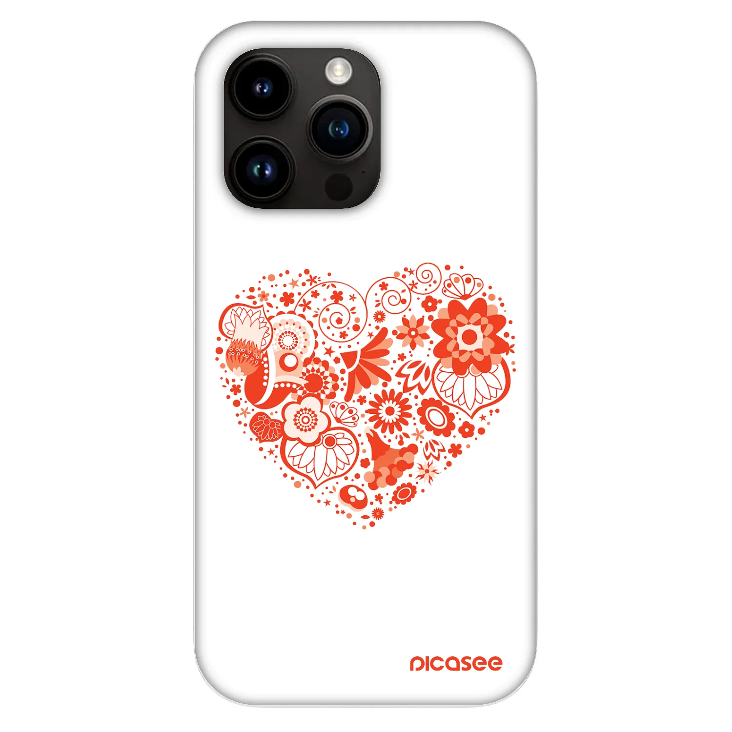 Picasee Fashion Case MagSafe pre Apple iPhone 13 Pro - Veľké srdce