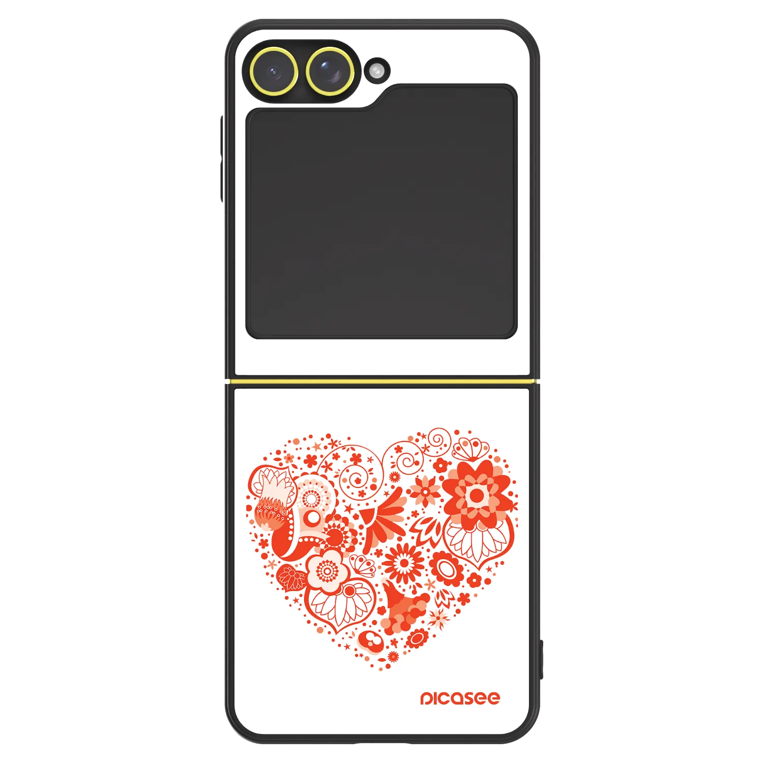 Picasee ULTIMATE CASE pro Samsung Galaxy Z Flip7 FE 5G - Veľké srdce