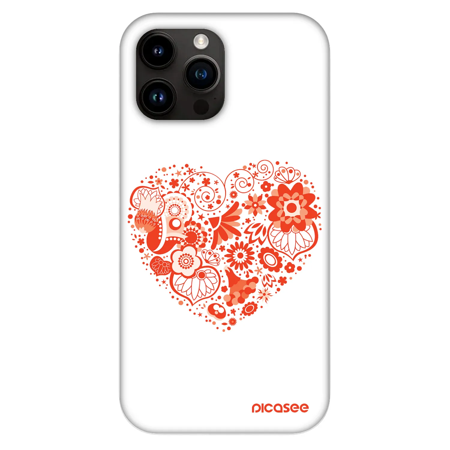 Picasee Fashion Case MagSafe pre Apple iPhone 13 Pro Max - Veľké srdce