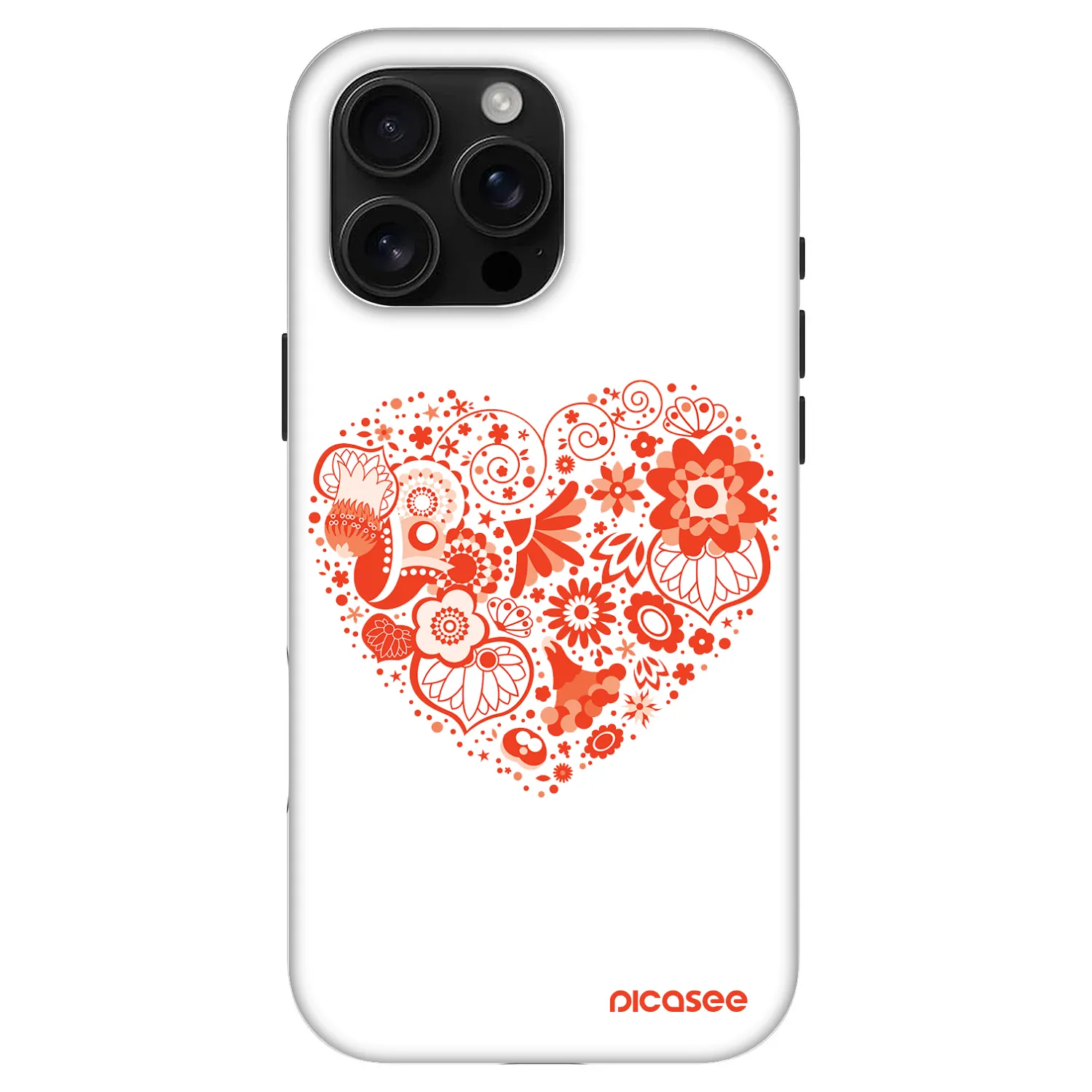 Picasee Fashion Case MagSafe pre Apple iPhone 16 Pro Max - Veľké srdce