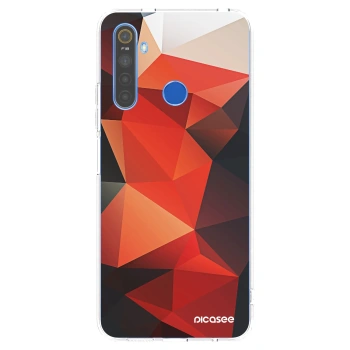 Picasee silikónový prehľadný obal pre Realme 5 - Wallpaper 2