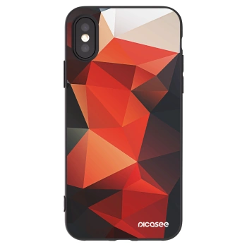 Picasee silikónový čierny obal pre Apple iPhone X/XS - Wallpaper 2