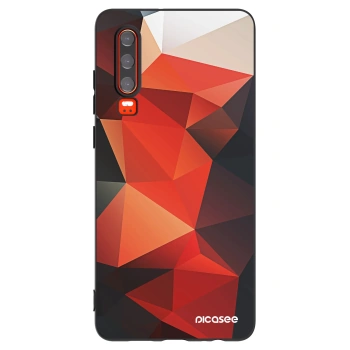 Picasee silikónový čierny obal pre Huawei P30 - Wallpaper 2