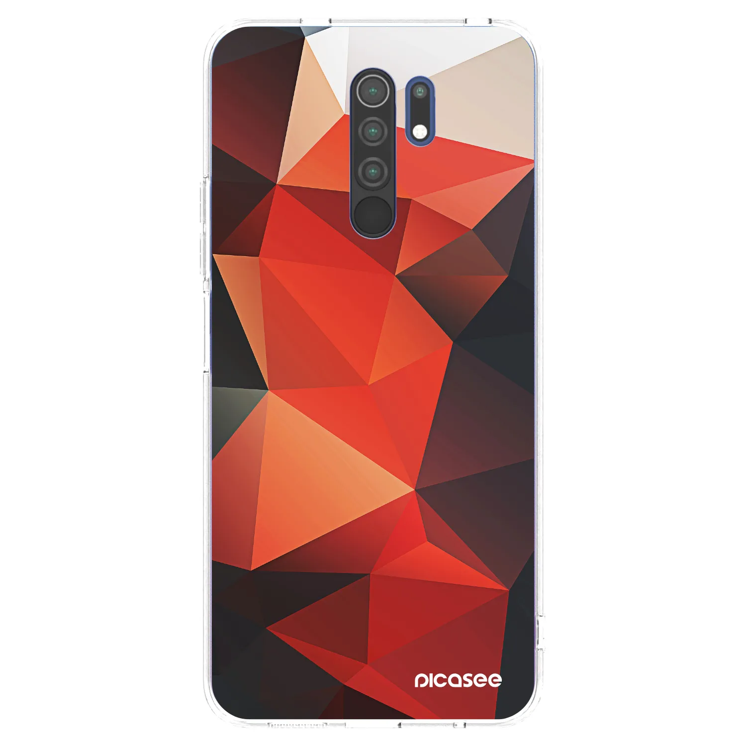Picasee silikónový prehľadný obal pre Xiaomi Redmi 9 - Wallpaper 2