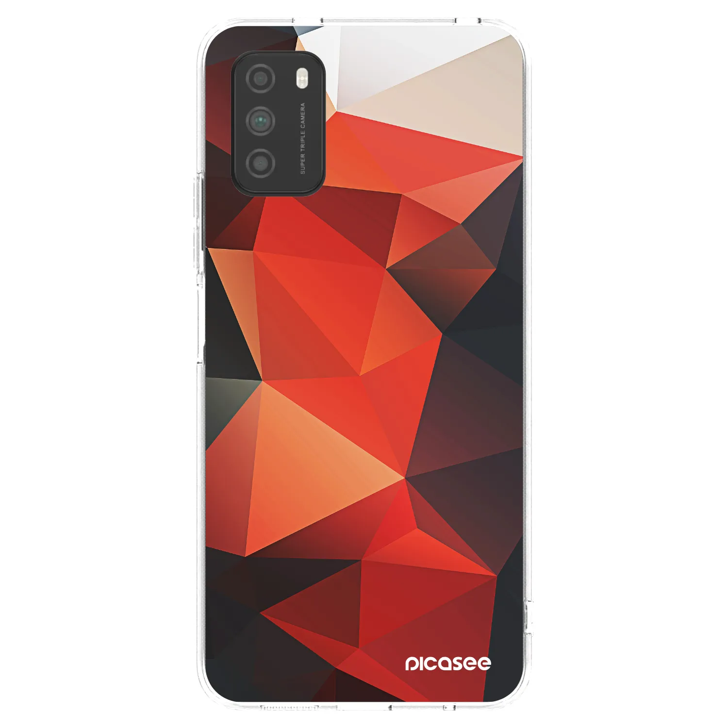 Silikónový prehľadný obal pre Xiaomi Poco M3 - Wallpaper 2