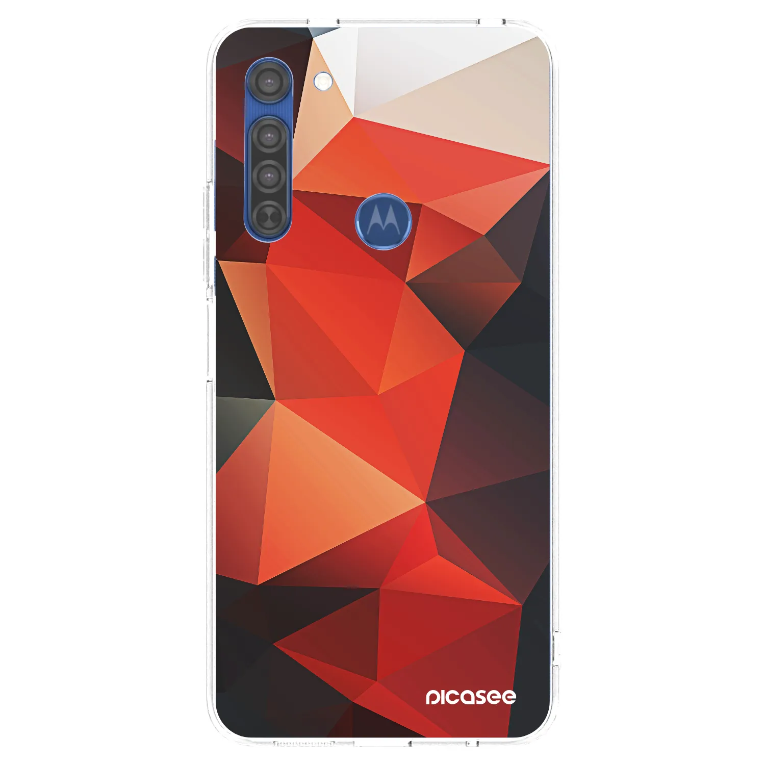 Picasee silikónový prehľadný obal pre Motorola Moto G8 - Wallpaper 2