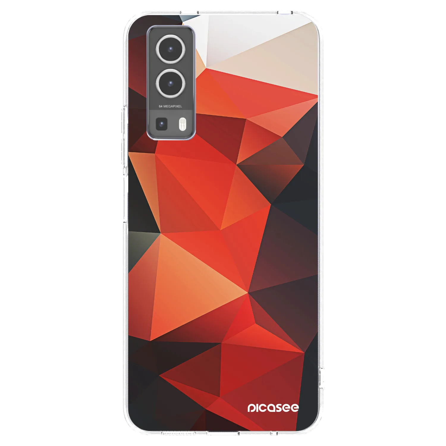 Picasee silikónový prehľadný obal pre Vivo Y72 5G - Wallpaper 2