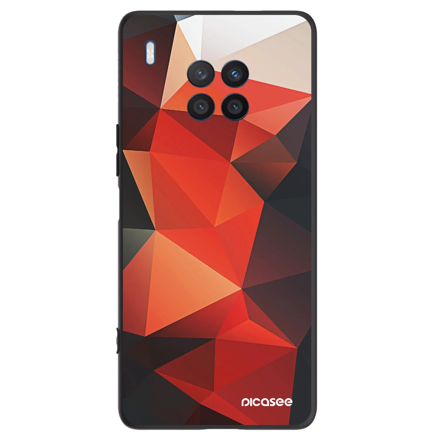 Picasee silikónový čierny obal pre Honor 50 Lite - Wallpaper 2