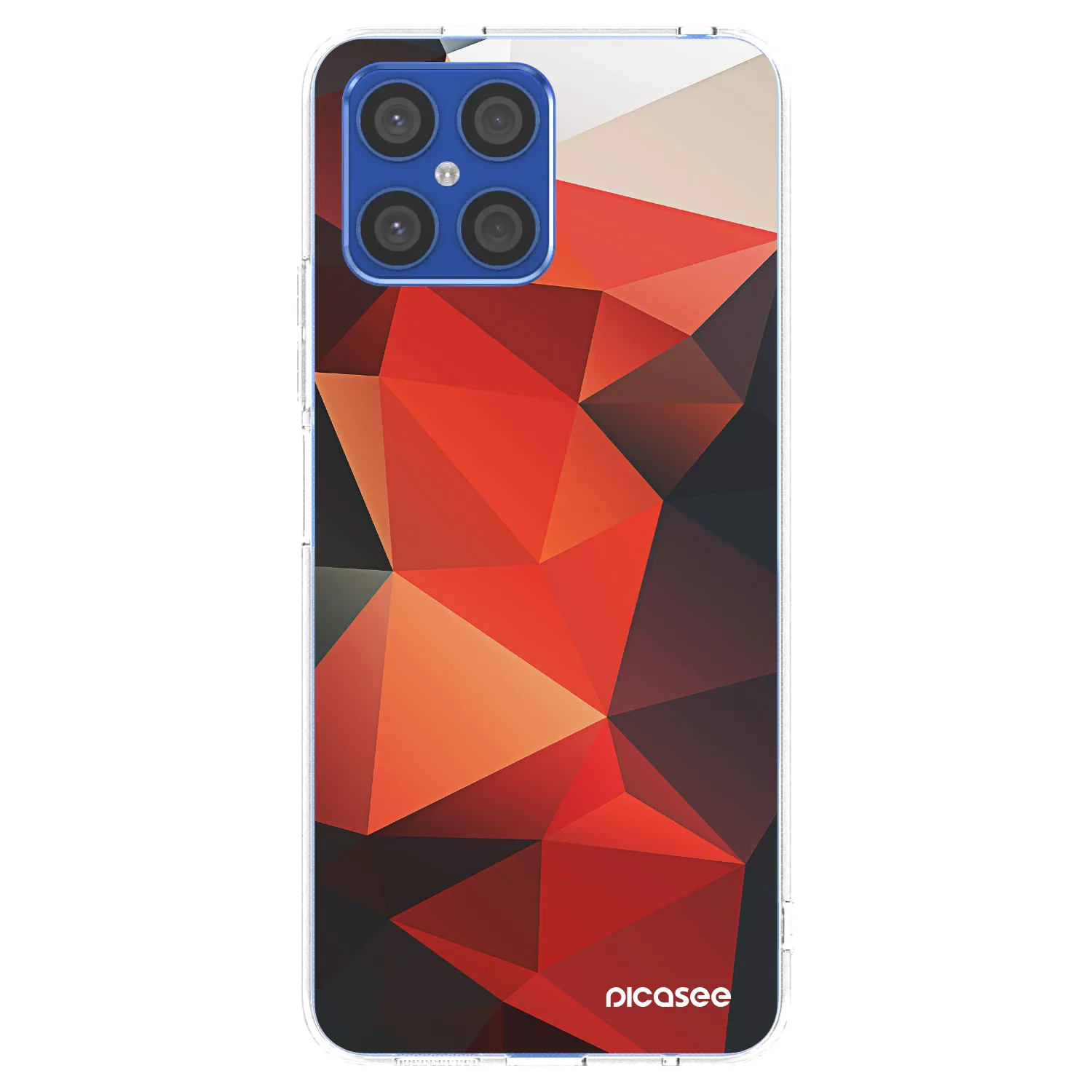 Picasee silikónový prehľadný obal pre Honor X8 4G - Wallpaper 2