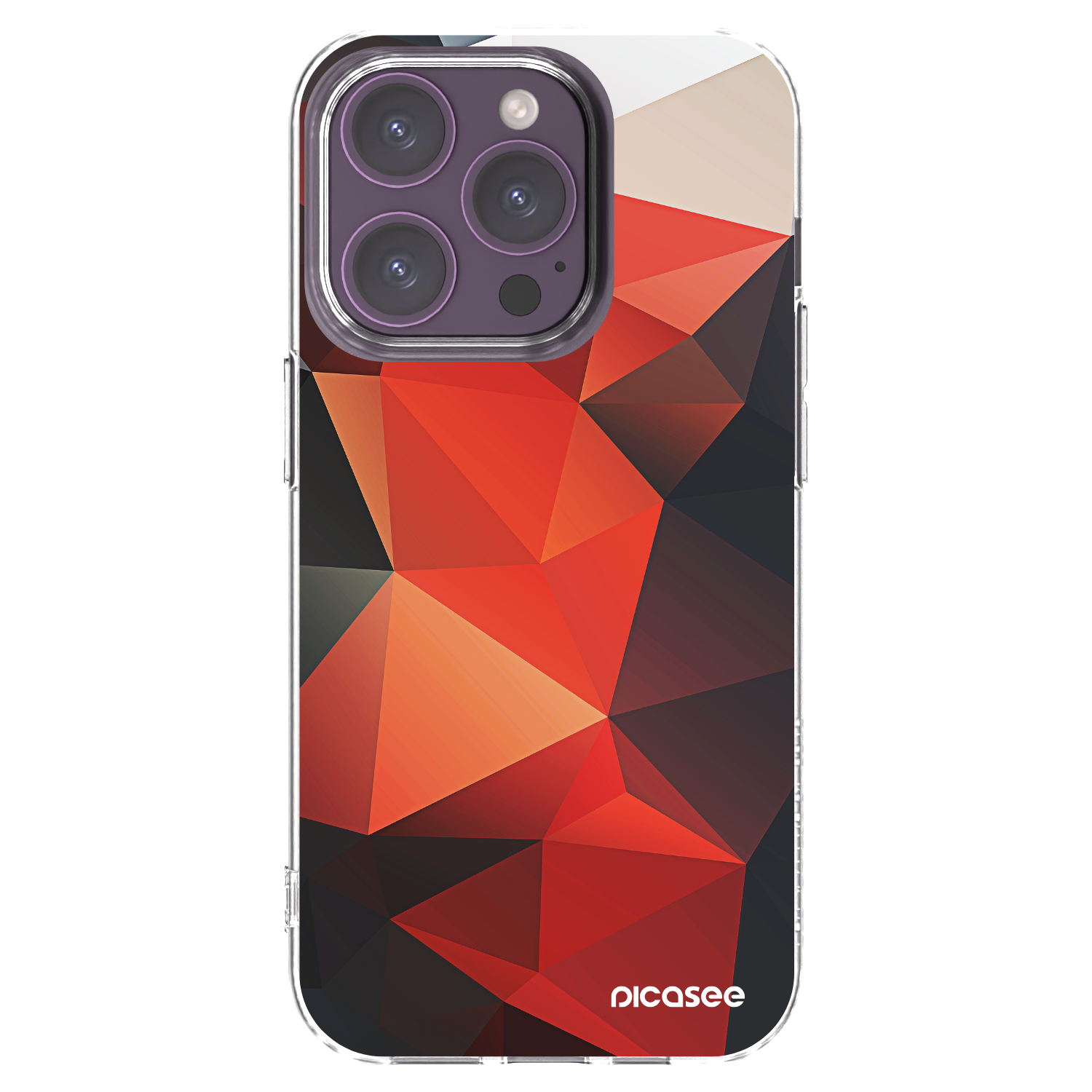 Picasee silikónový prehľadný obal pre Apple iPhone 14 Pro - Wallpaper 2