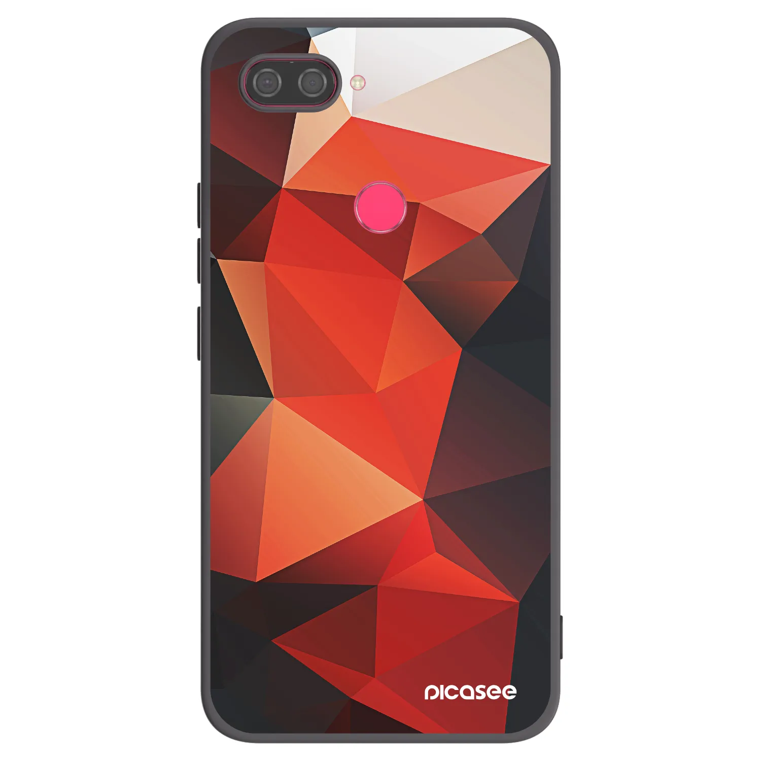 Picasee silikónový čierny obal pre Xiaomi Mi 8 Lite - Wallpaper 2
