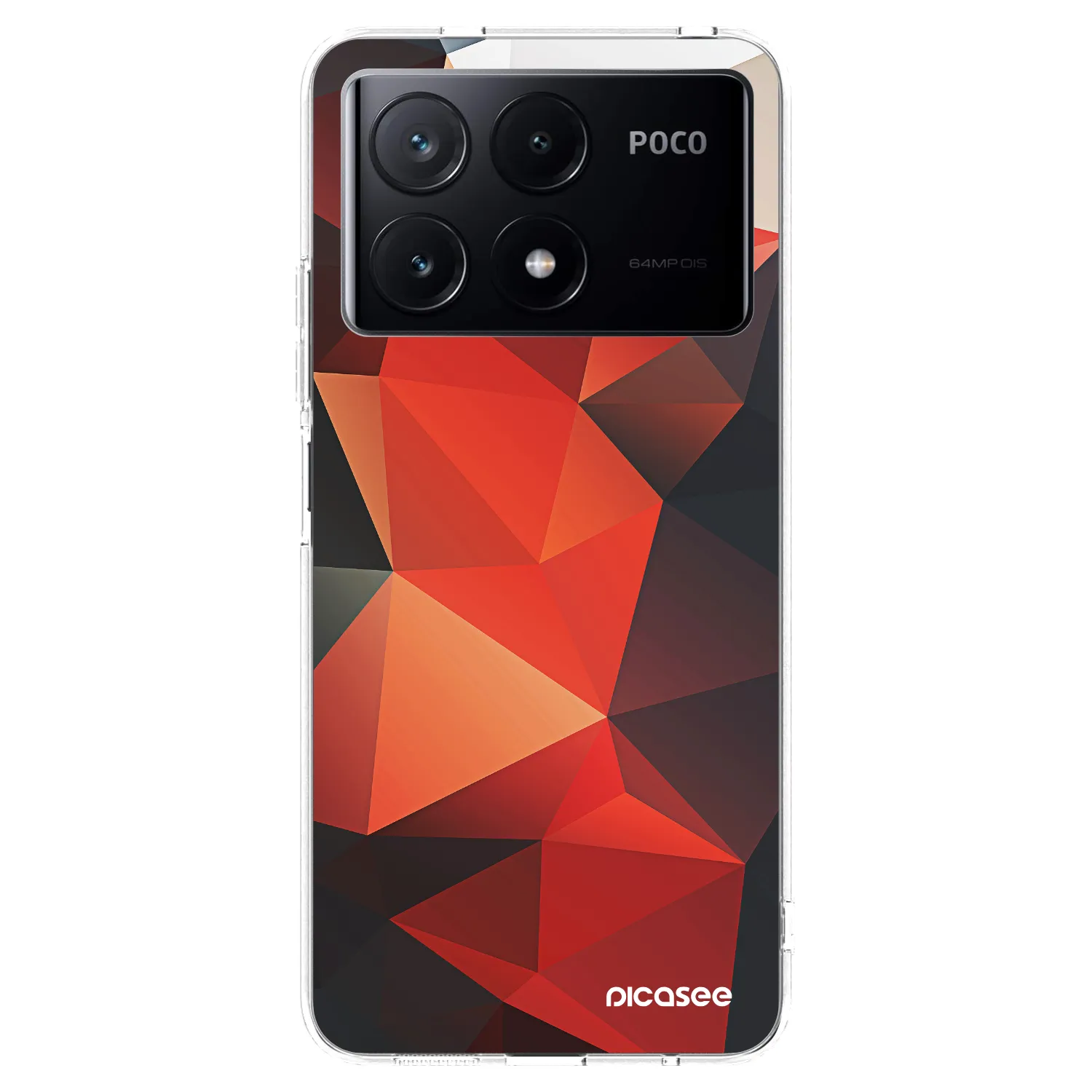 Picasee silikónový prehľadný obal pre Xiaomi Poco X6 Pro - Wallpaper 2