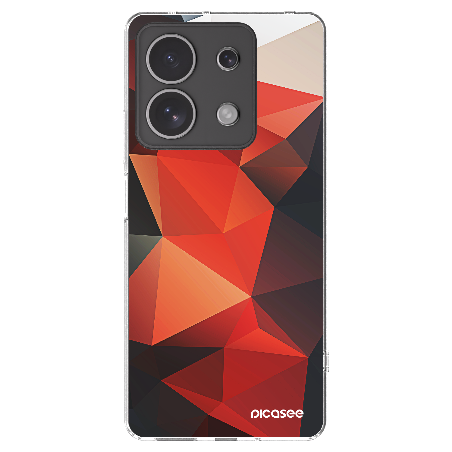Picasee silikónový prehľadný obal pre Xiaomi Redmi Note 13 4G - Wallpaper 2