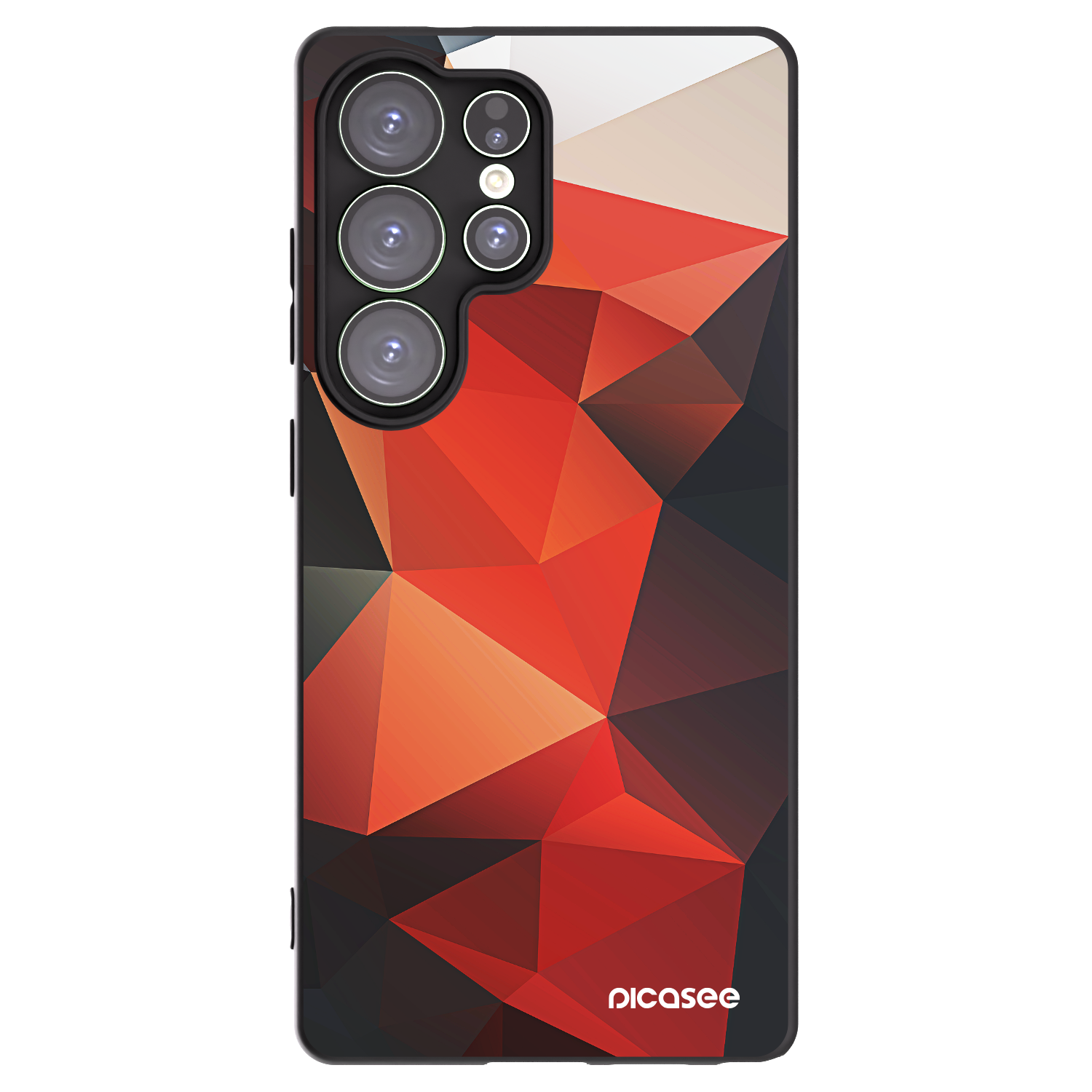 Picasee silikónový čierny obal pre Samsung Galaxy S25 Ultra 5G - Wallpaper 2