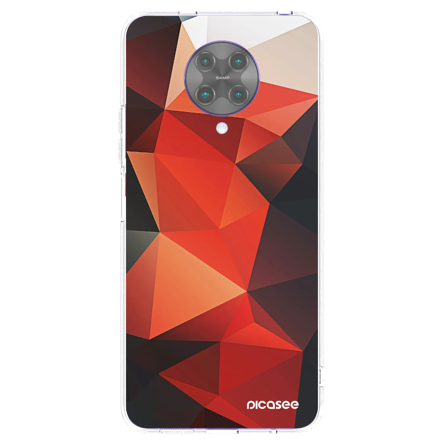 Silikónový prehľadný obal pre Xiaomi Poco F2 Pro - Wallpaper 2