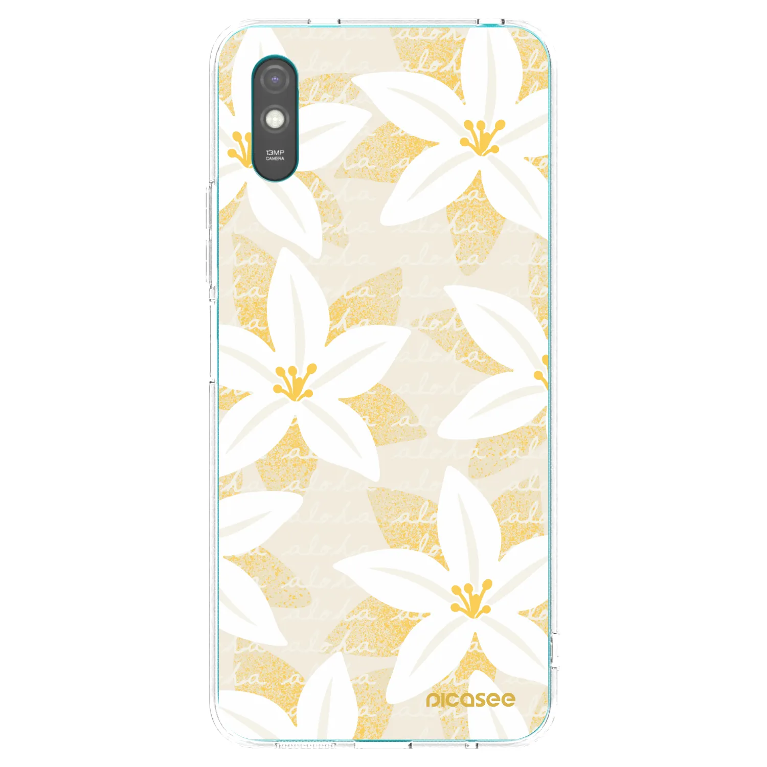 Picasee silikónový prehľadný obal pre Xiaomi Redmi 9AT - Island Leave