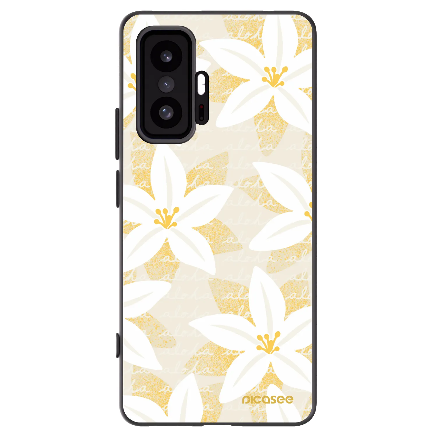 Picasee silikónový čierny obal pre Xiaomi 11T Pro - Island Leave