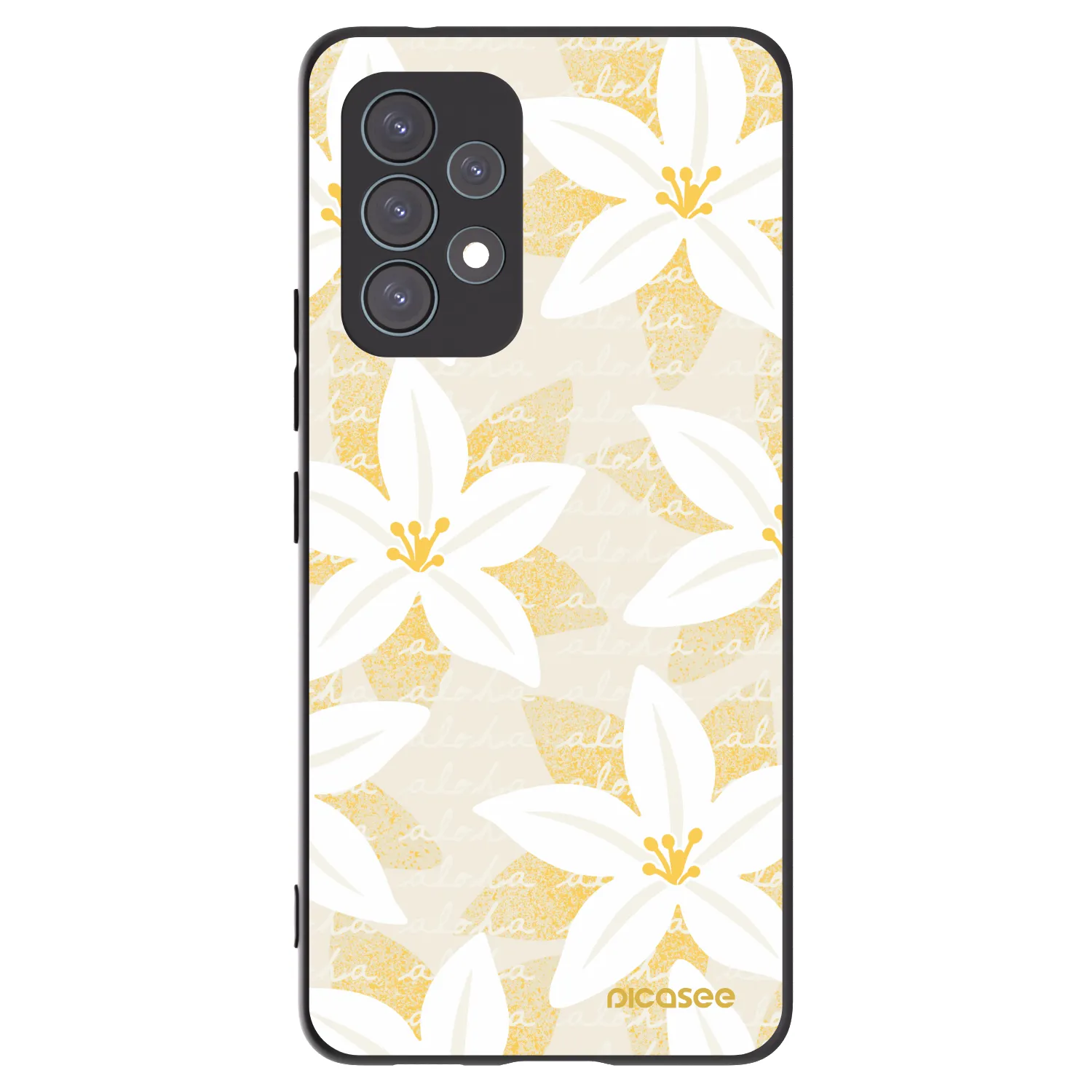Picasee silikónový čierny obal pre Samsung Galaxy A53 5G A536 - Island Leave