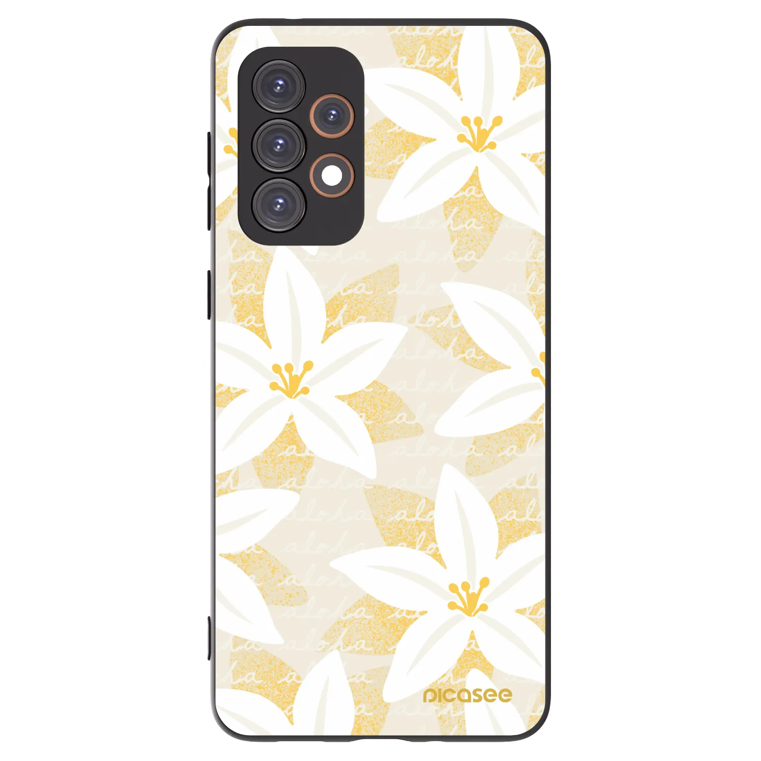 Picasee silikónový čierny obal pre Samsung Galaxy A33 5G A336 - Island Leave