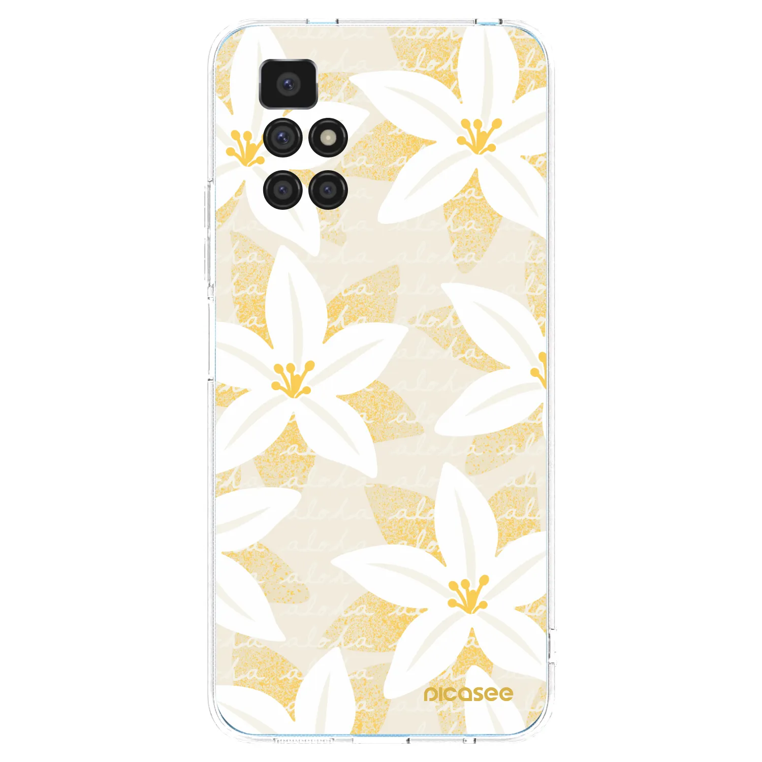 Picasee silikónový prehľadný obal pre Xiaomi Redmi 10 (2022) - Island Leave