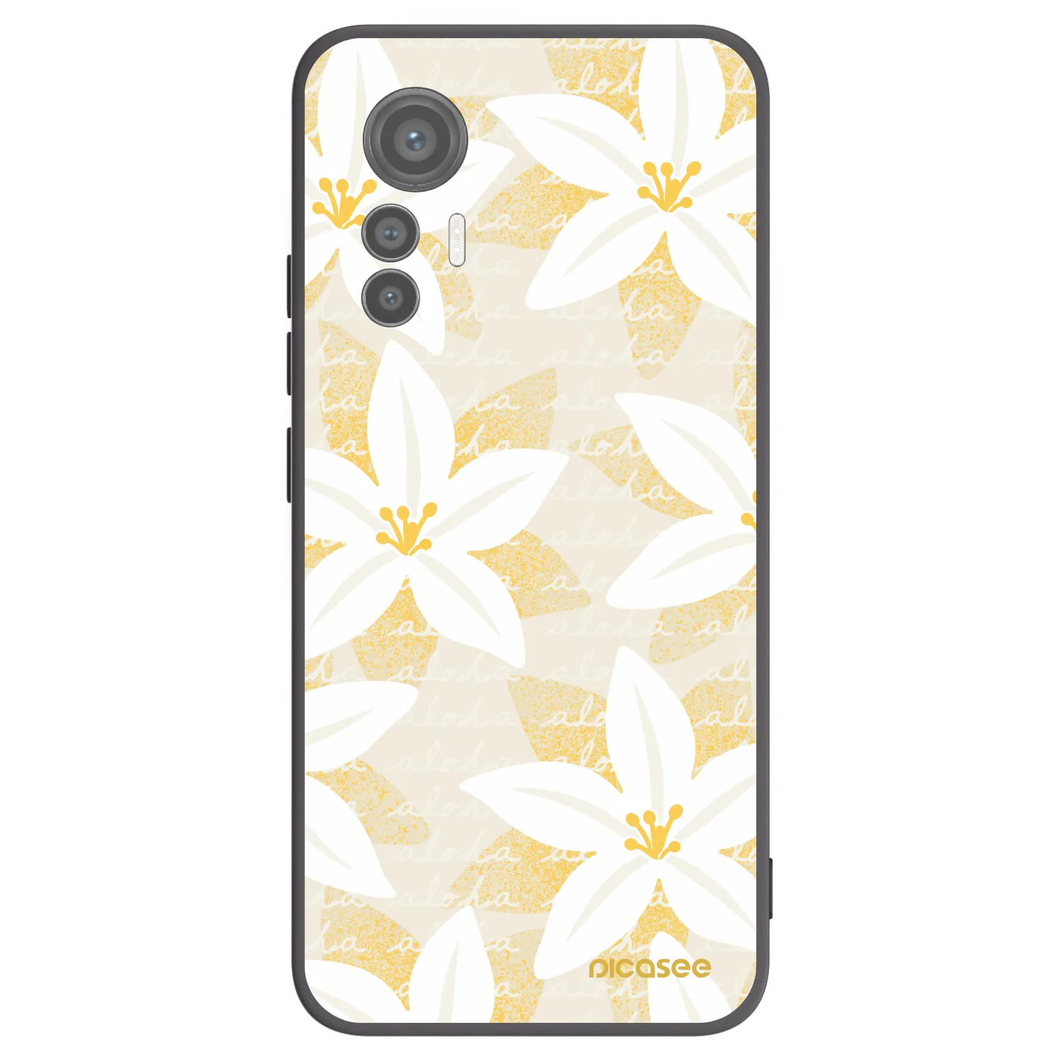 Picasee silikónový čierny obal pre Xiaomi 12 Lite - Island Leave