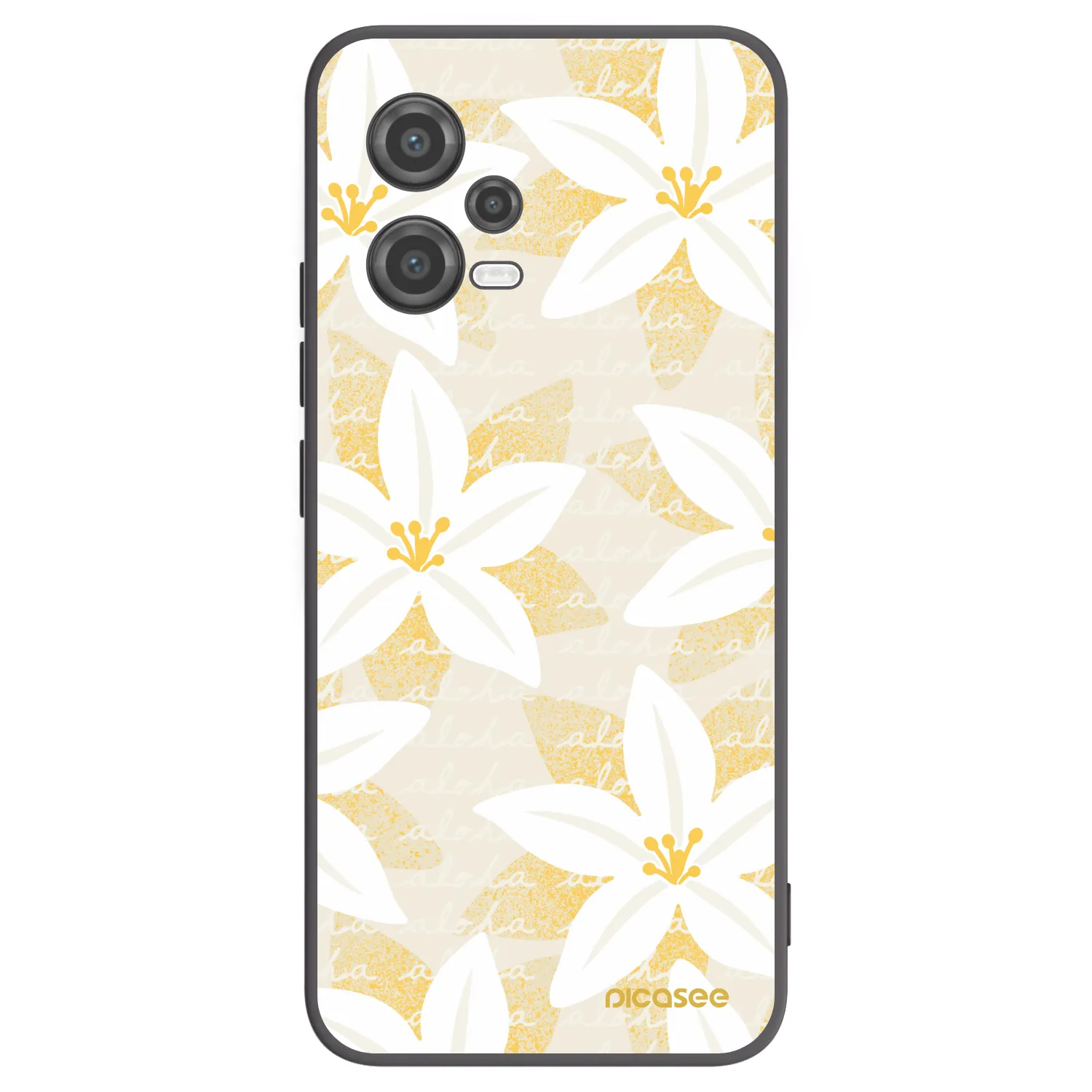 Picasee silikónový čierny obal pre Xiaomi Poco X5 - Island Leave