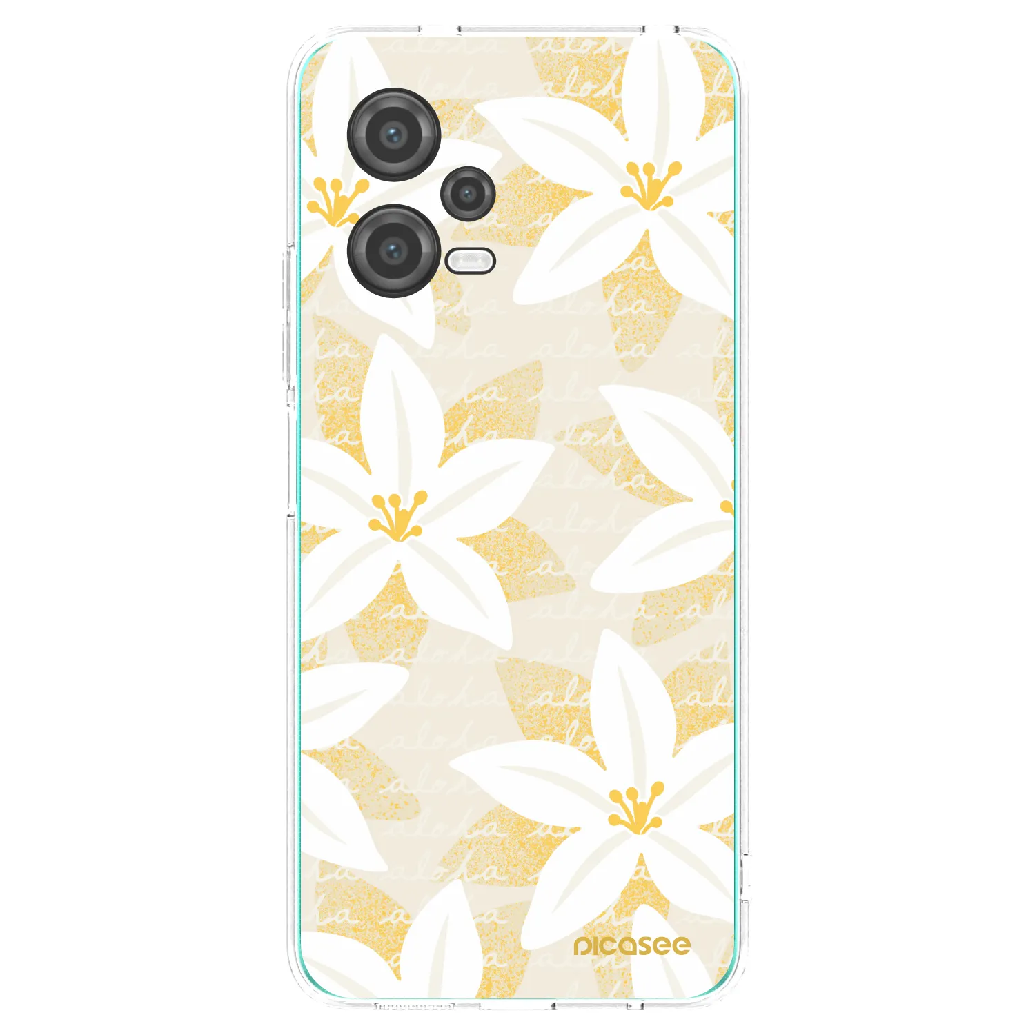 Picasee silikónový prehľadný obal pre Xiaomi Poco X5 - Island Leave