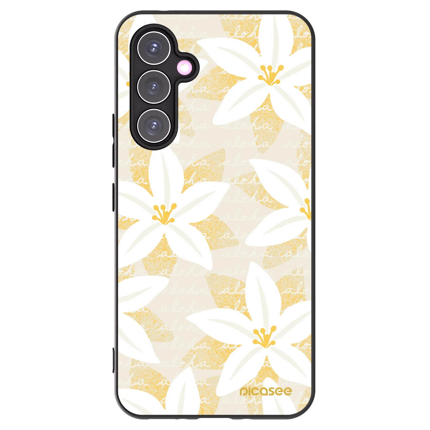 Picasee silikónový čierny obal pre Samsung Galaxy A54 5G A546B - Island Leave