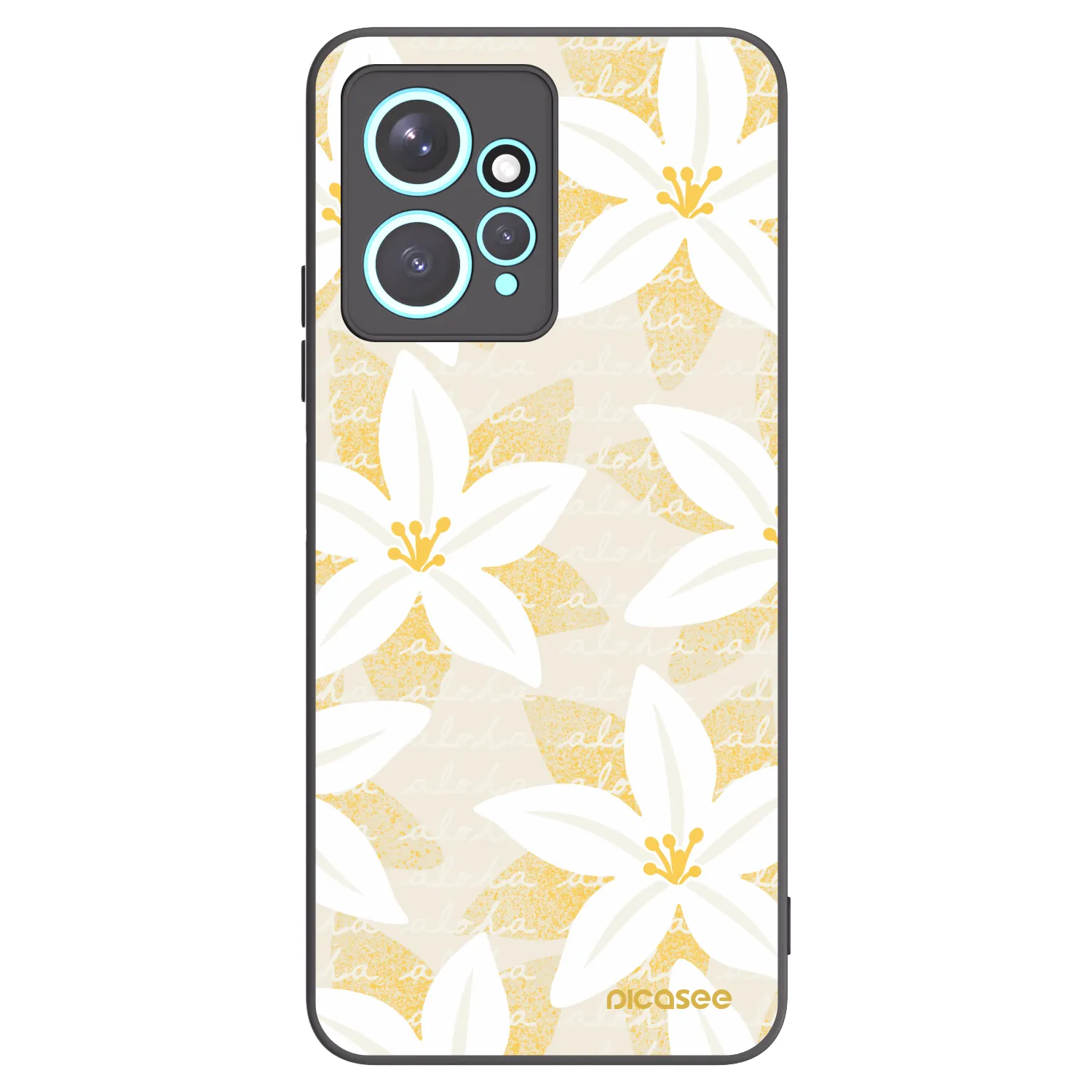 Picasee silikónový čierny obal pre Xiaomi Redmi Note 12 4G - Island Leave