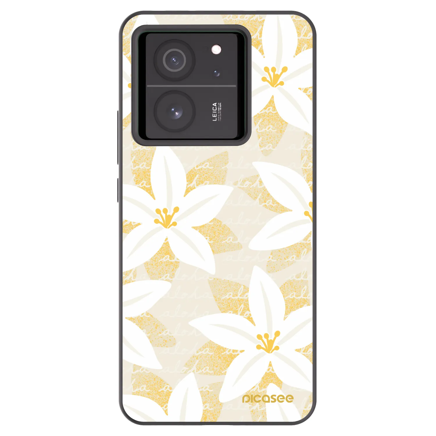 Picasee silikónový čierny obal pre Xiaomi 13T Pro - Island Leave