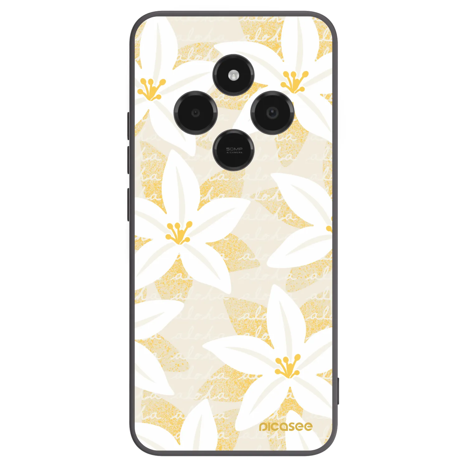 Picasee silikónový čierny obal pre Xiaomi Poco C75 - Island Leave