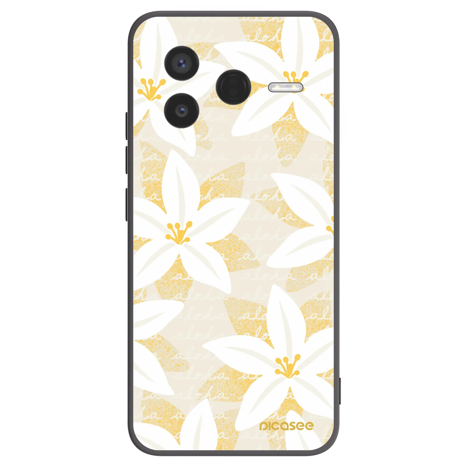 Picasee silikónový čierny obal pre Xiaomi Poco F7 Pro 5G - Island Leave