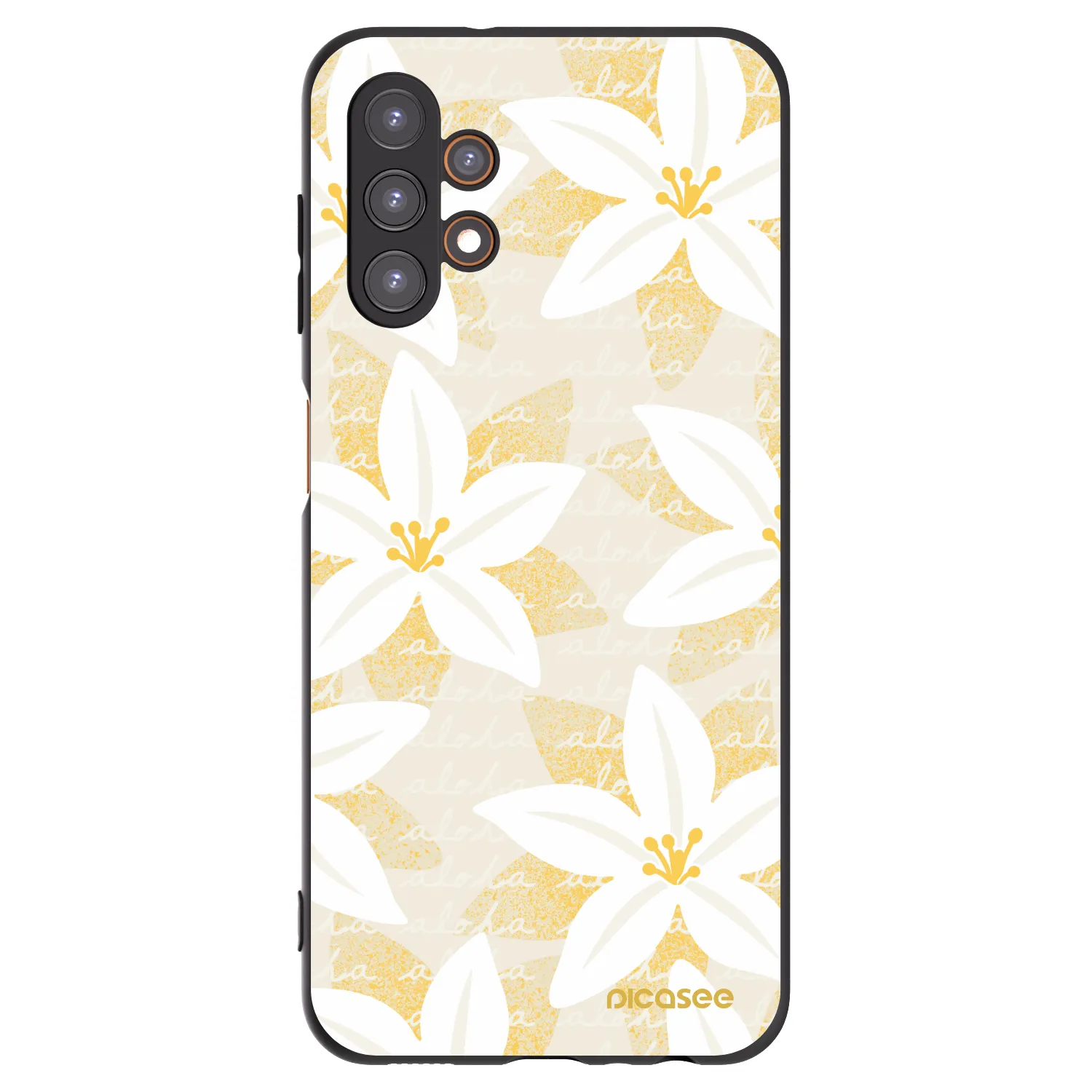 Picasee silikónový čierny obal pre Samsung Galaxy A13 5G - Island Leave