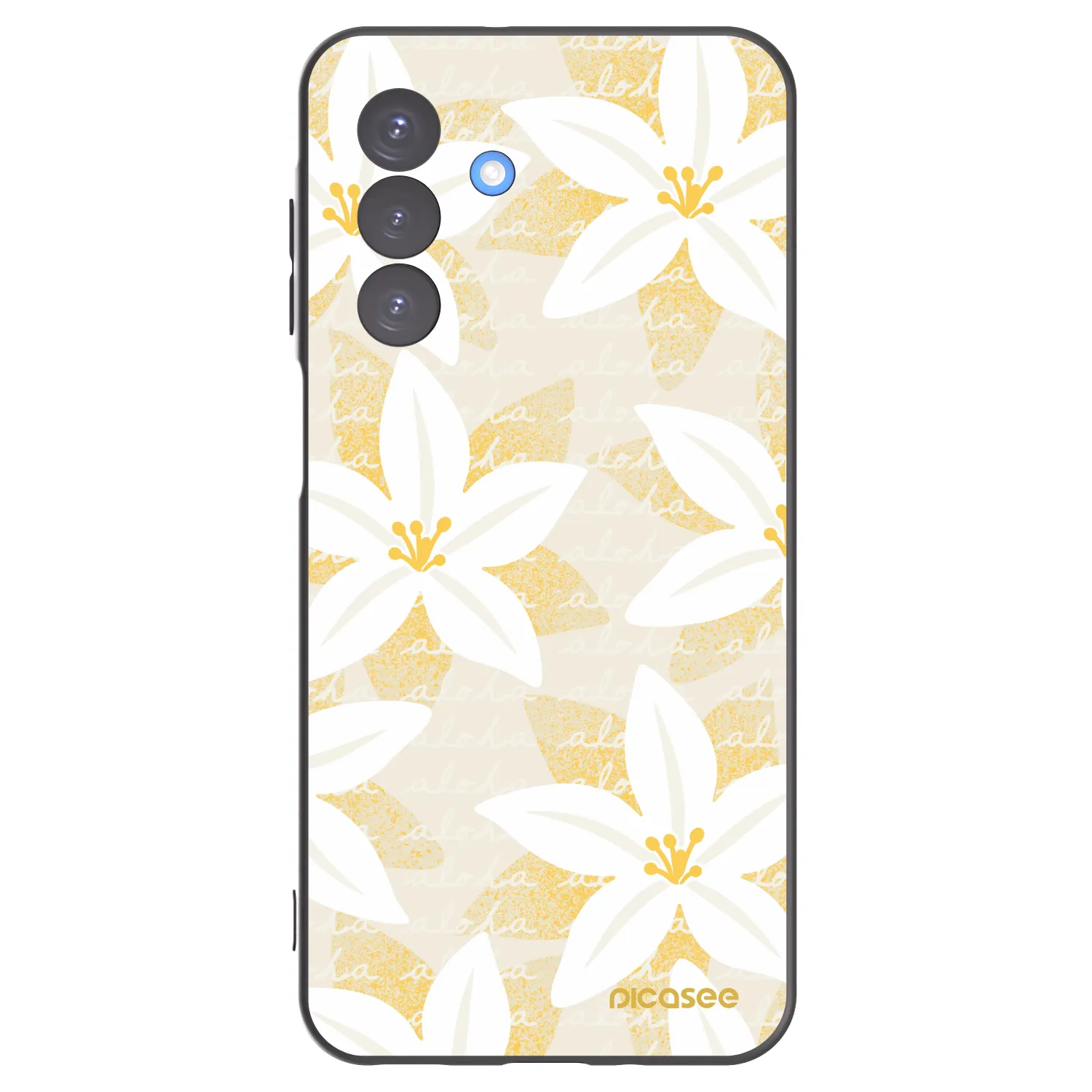 Picasee silikónový čierny obal pre Samsung Galaxy A17 5G - Island Leave