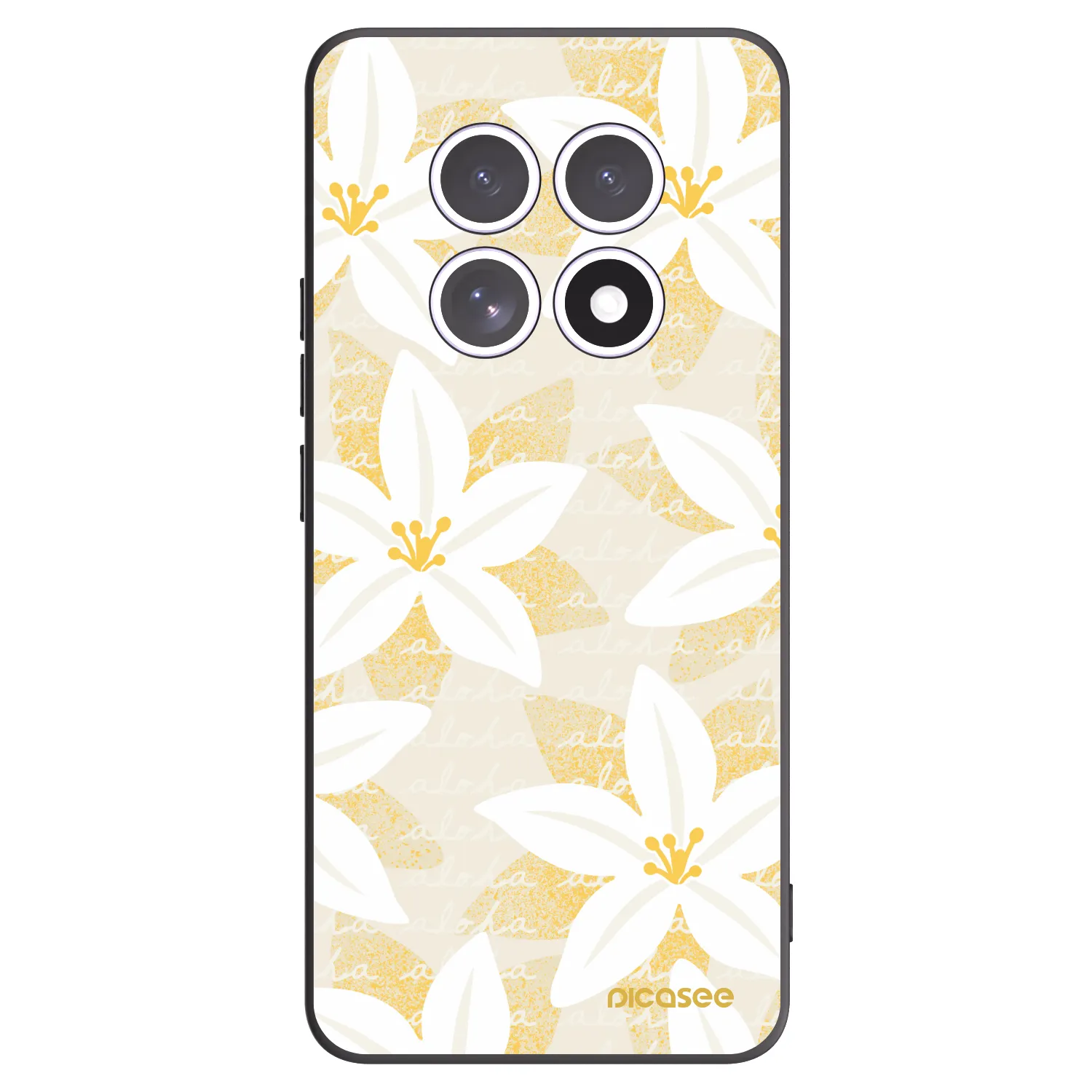 Picasee silikónový čierny obal pre Xiaomi Redmi Note 15 4G - Island Leave