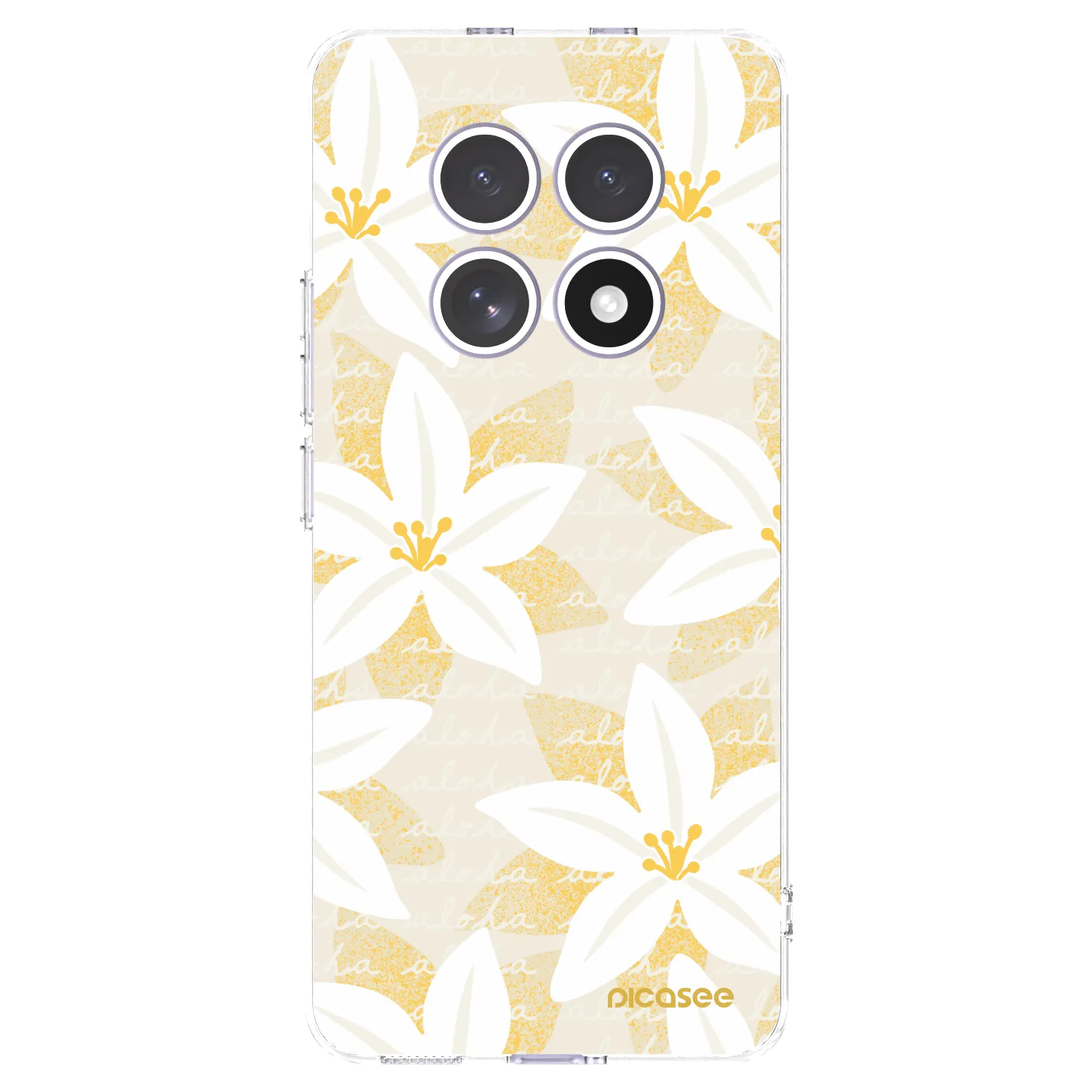 Picasee silikónový prehľadný obal pre Xiaomi Redmi Note 15 4G - Island Leave