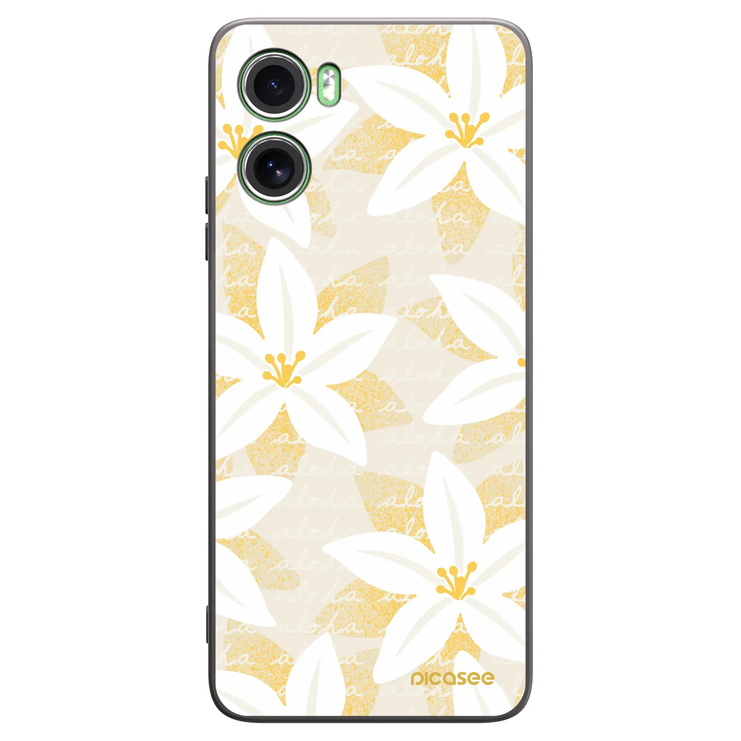 Picasee silikónový čierny obal pre Motorola Moto G06 - Island Leave