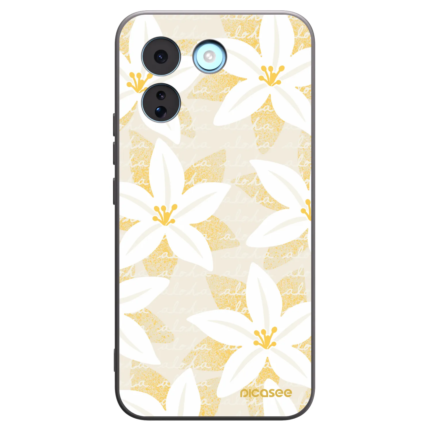 Picasee silikónový čierny obal pre Xiaomi Redmi Note 17 Pro MAX 5G - Island Leave