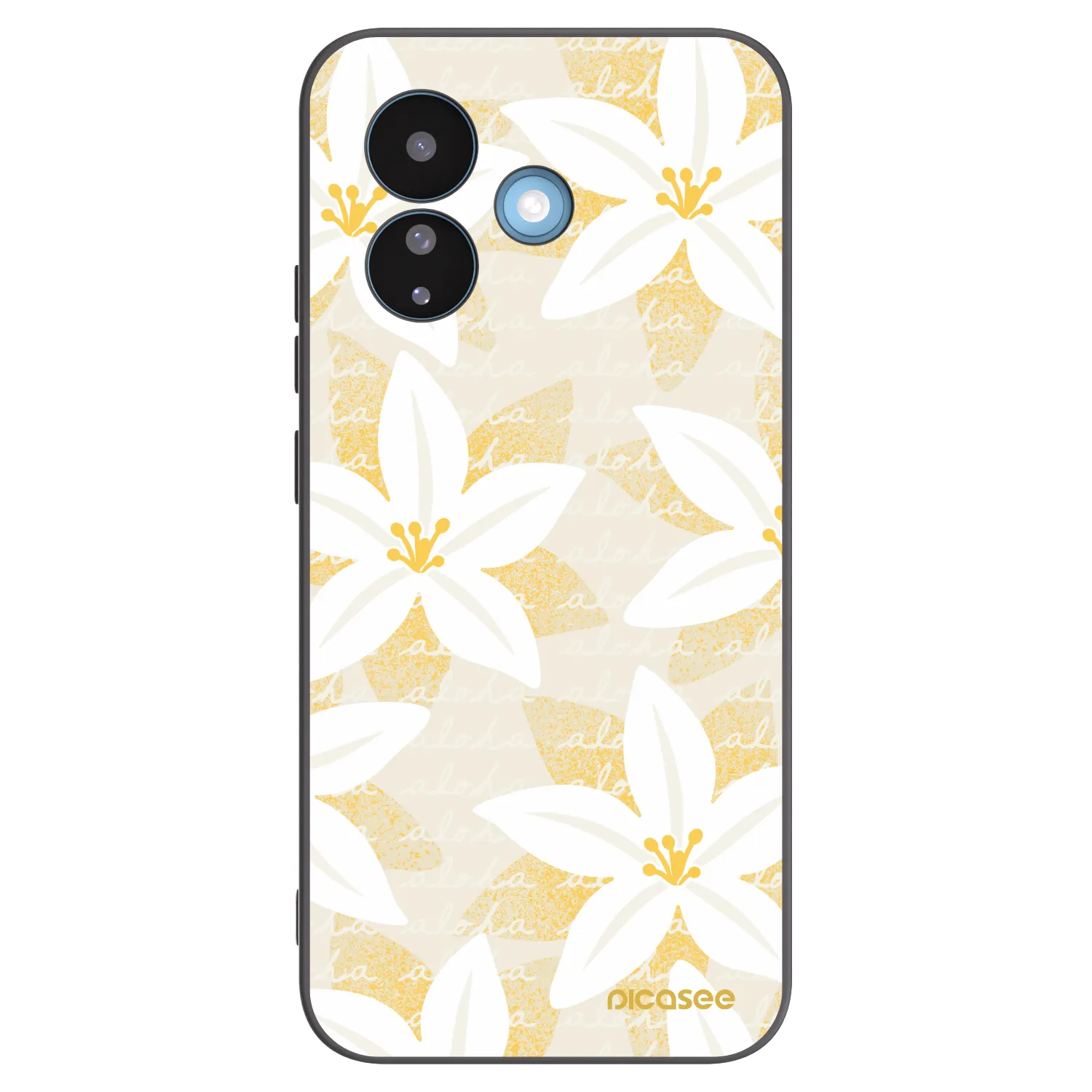 Picasee silikónový čierny obal pre Xiaomi Redmi Note 17 Pro 5G - Island Leave