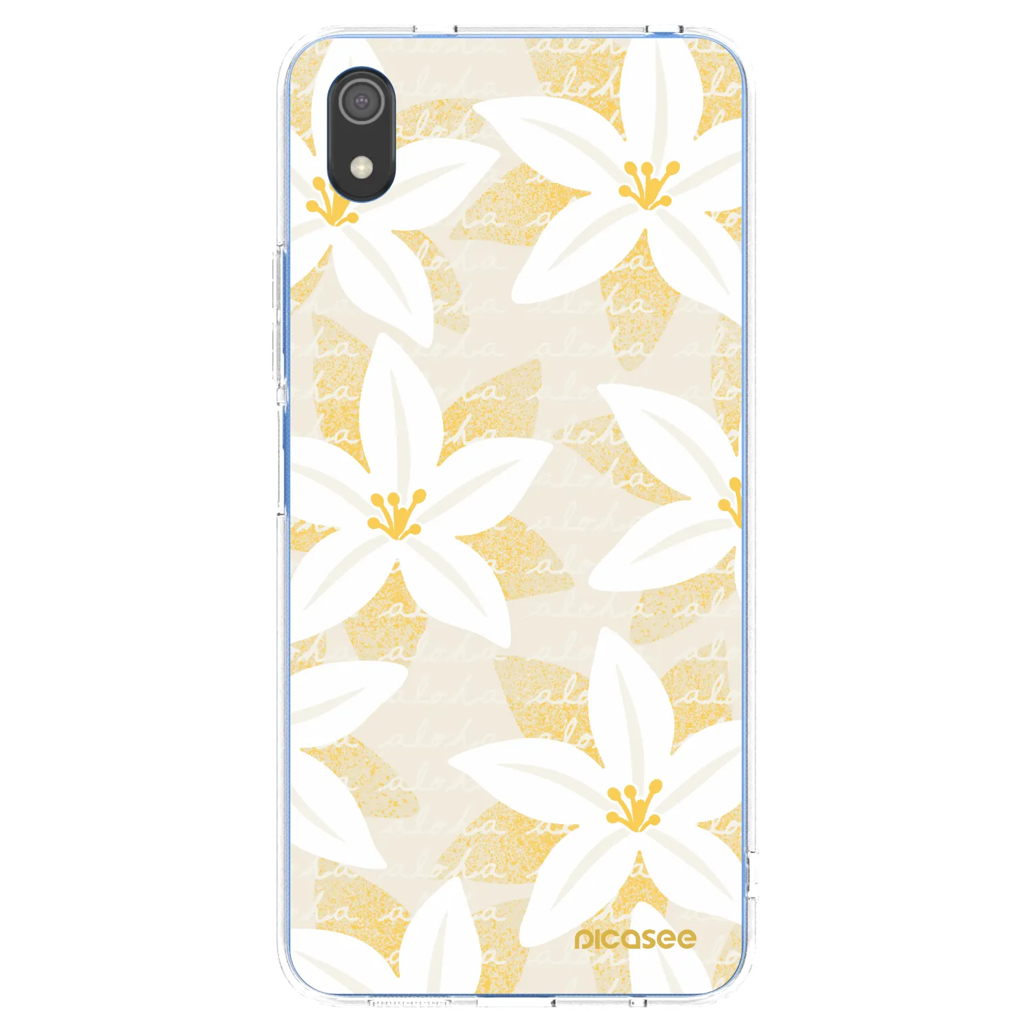 Picasee silikónový prehľadný obal pre Xiaomi Redmi 7A - Island Leave