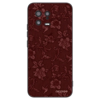 Picasee silikónový čierny obal pre Xiaomi 13 - Red Elegance